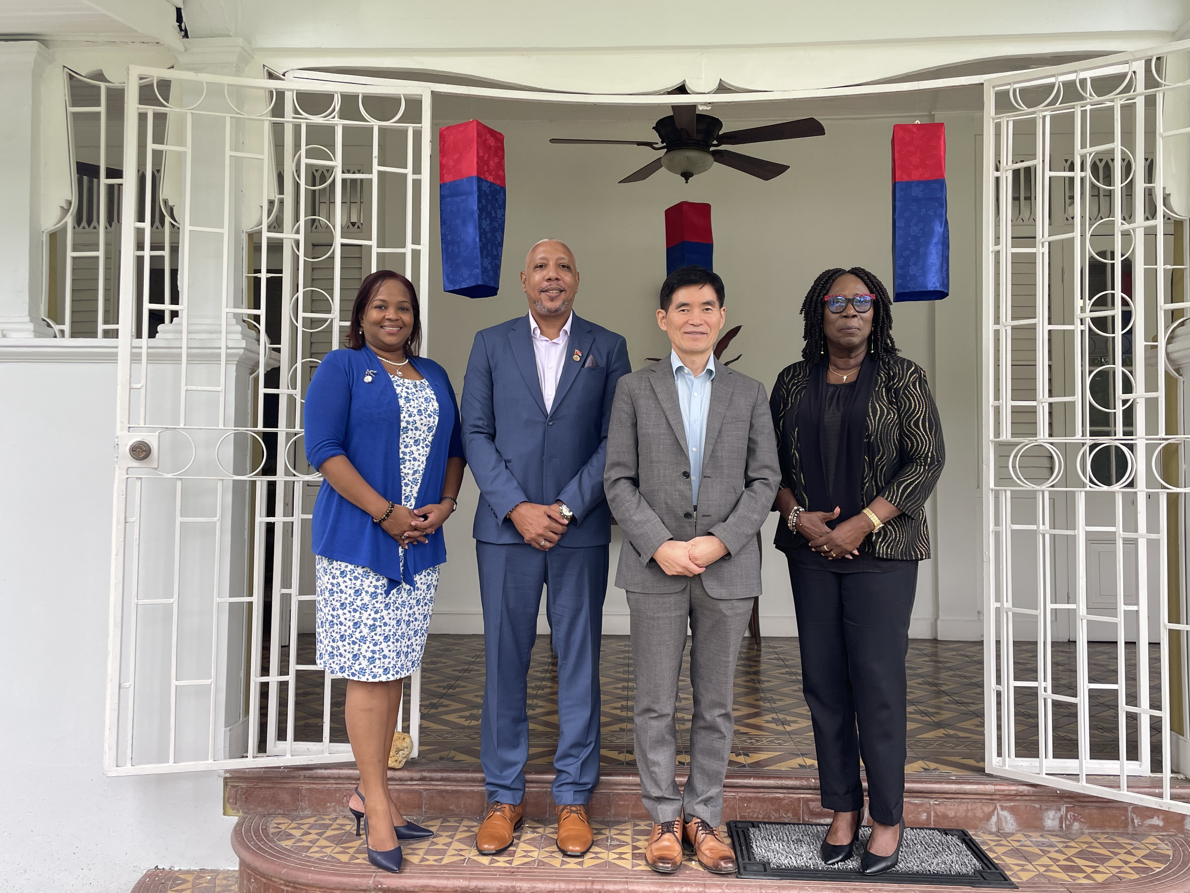 Ambassador Seijoong Kwon discusses Korea–Trinidad and Tobago Cultural Exchange Plans