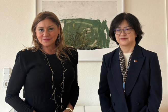 총영사, Dr. Nargess Eskandari-Grünberg 프랑크푸르트 부시장 면담(10.21)