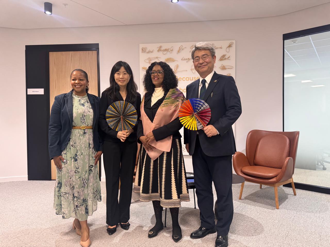 양동한 대사, 앵글로 아메리칸 이사회 의장 면담(10.20)