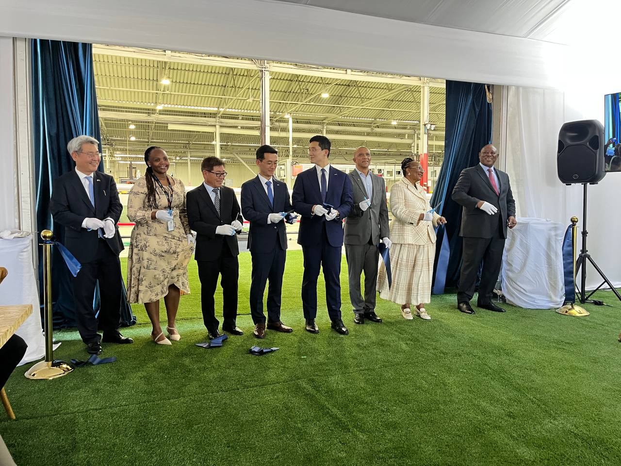 양동한 대사, M-TEC 케이블 공장 설비 증설 준공식 참석(10.22)