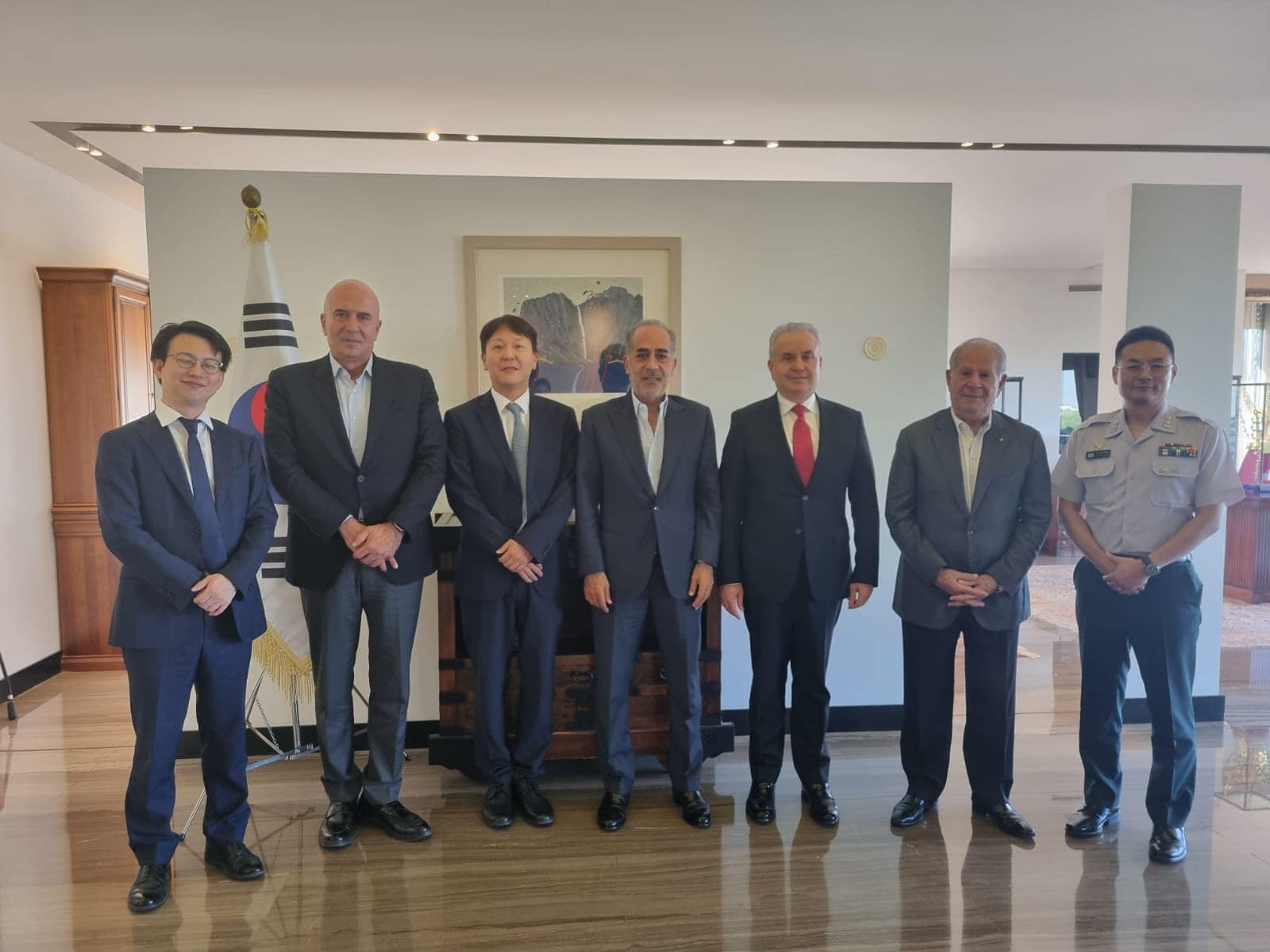 한-레바논 의원친선협회 관저 오찬