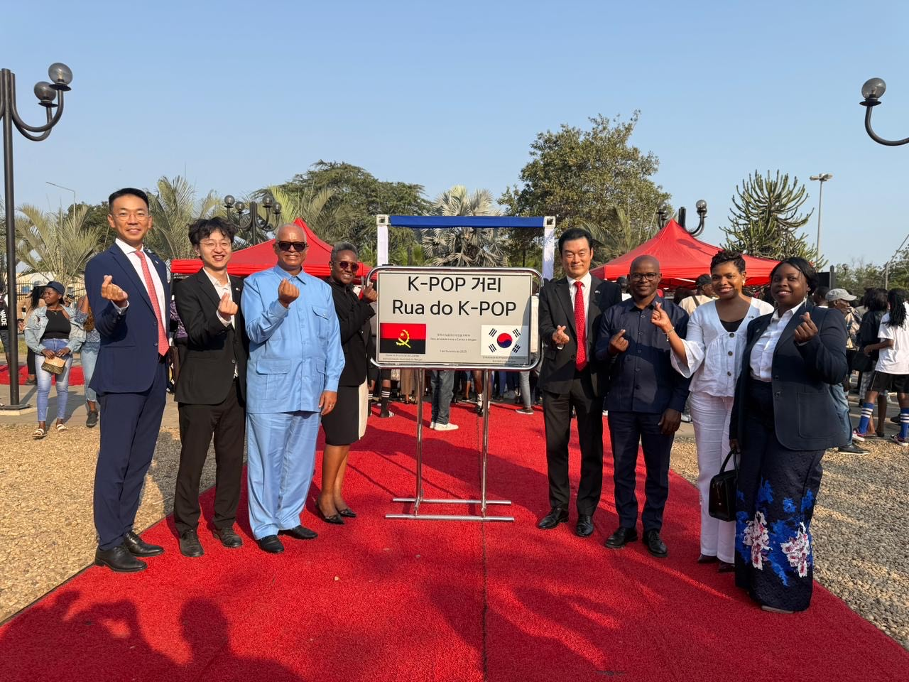 해외 최초 K-POP 거리 앙골라에 조성