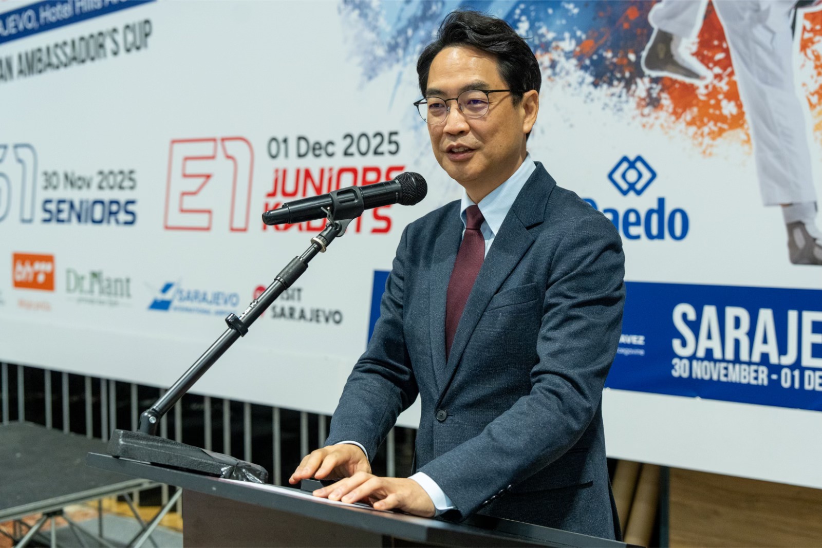 2025년 보스니아헤르체고비나 대사배 태권도 대회 개최