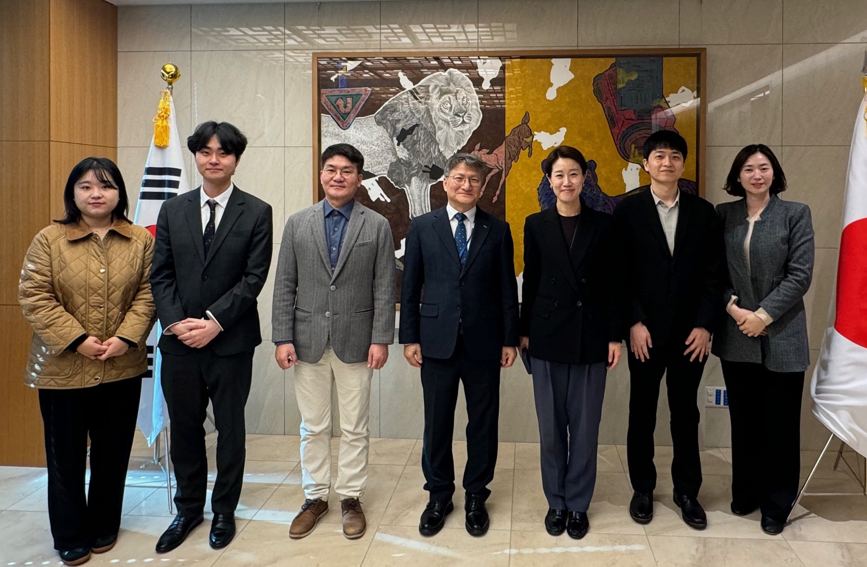 한국산업인력공단 관계자 내방(12.3) 