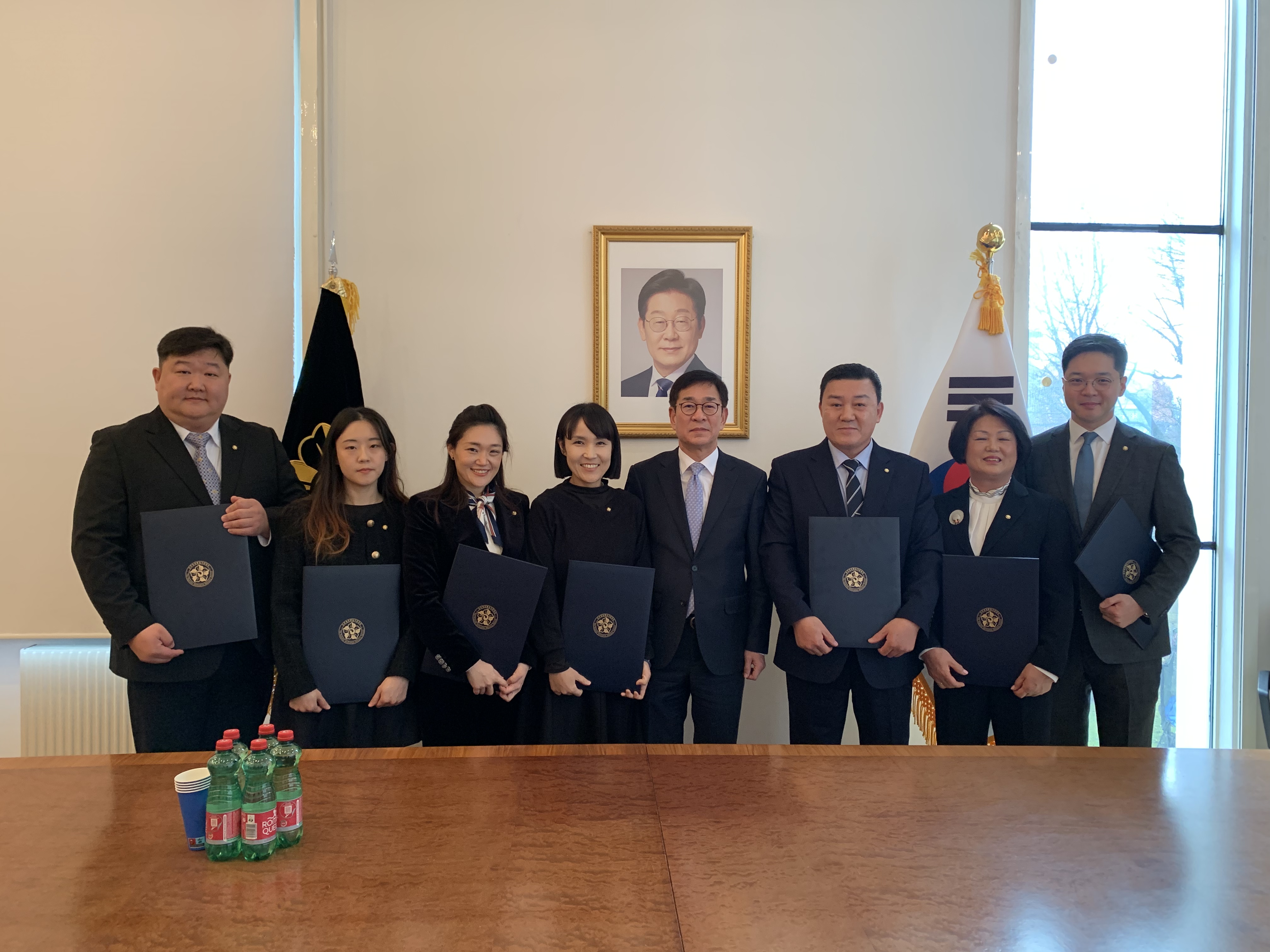 함상욱 대사, 제 22기 민주평화통일 자문위원 위촉장 전수