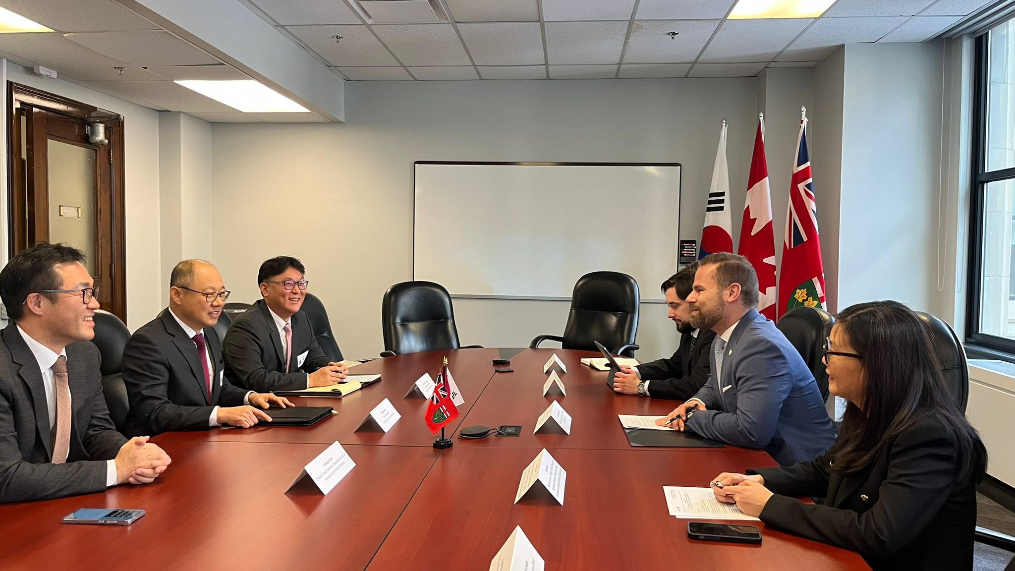 David Piccini 온타리오주 노동부 장관 면담 (1.20)