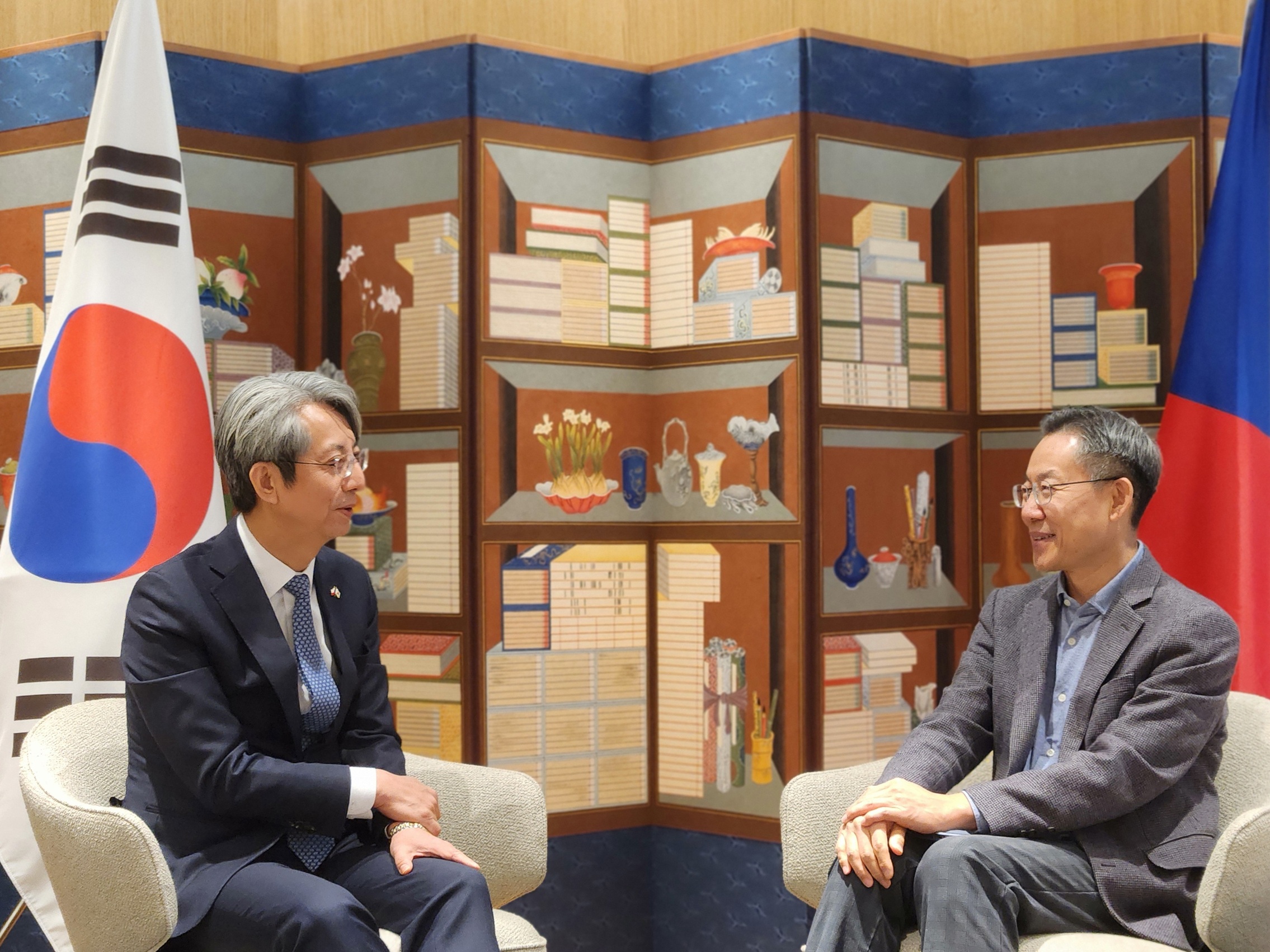 현대차 신임 체코 생산법인장 면담 (1.30)