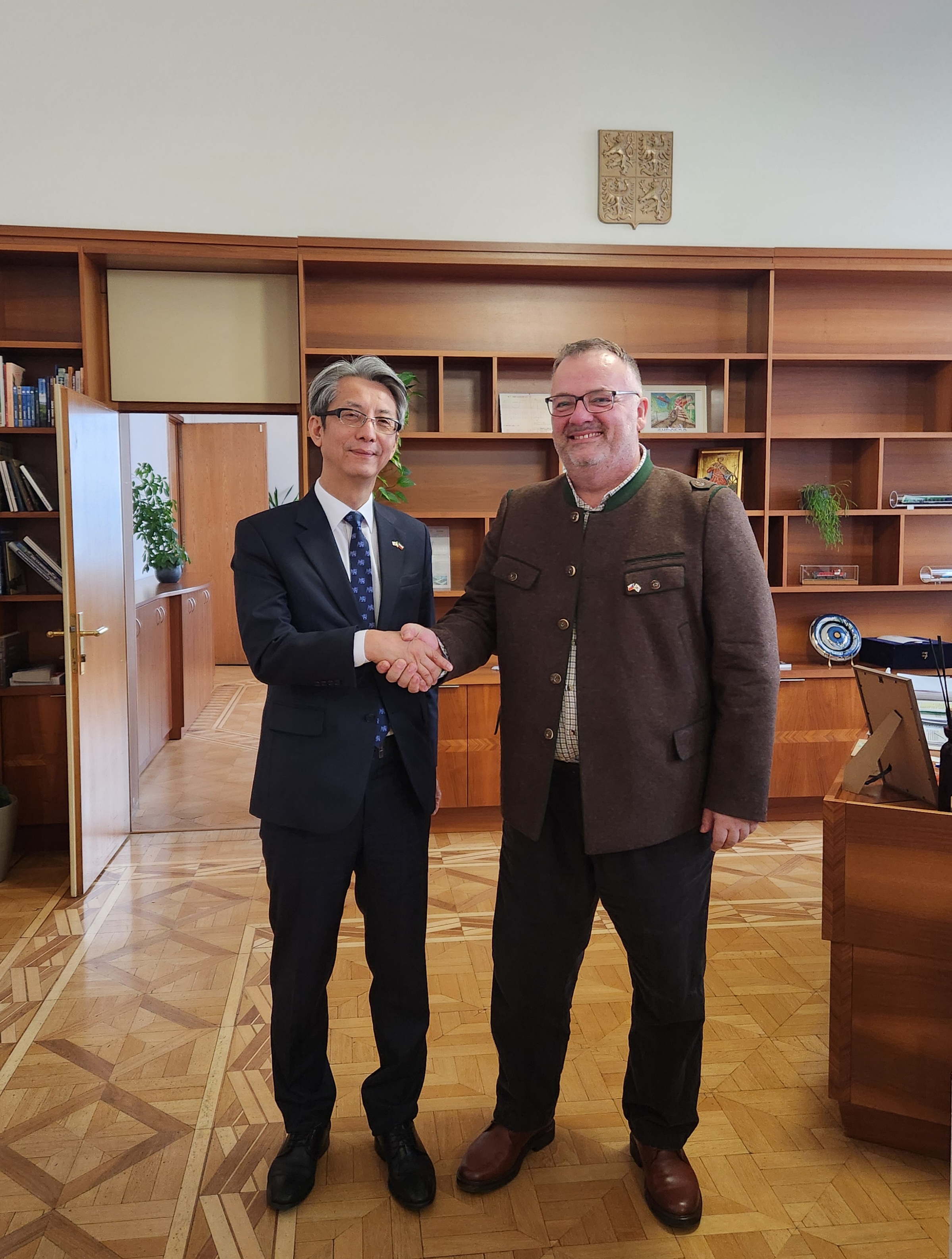 체코 교통부 장관 예방 (2.27)