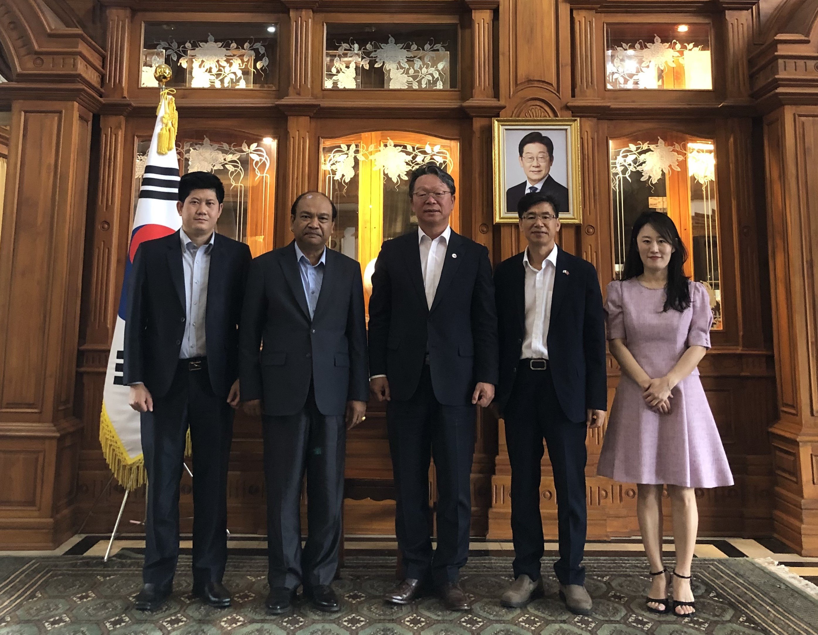 주재국 주석실 차관 면담(3.12)