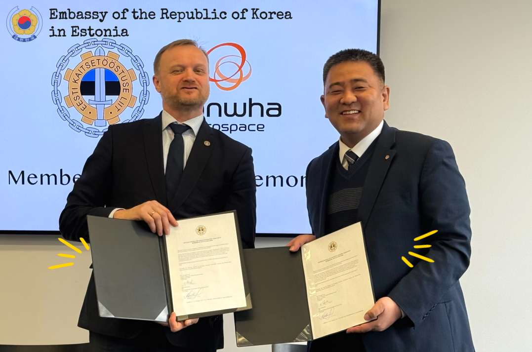 한화에어로스페이스, 에스토니아 방산우주산업협회(EDIA) 가입 (3.17)