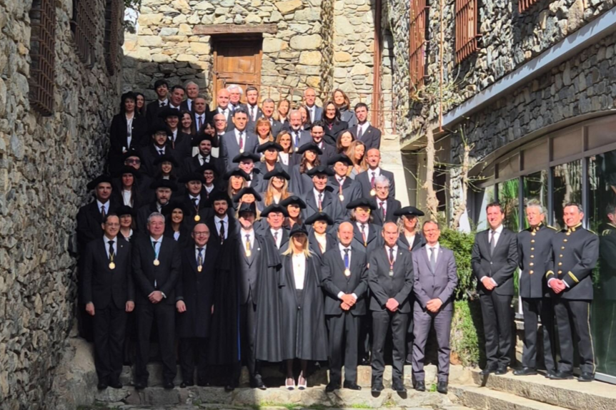 임수석 대사, 안도라 방문