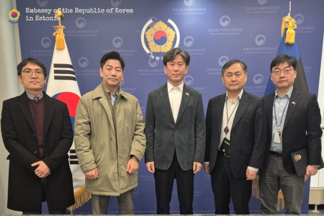 현대중공업 출장단 에스토니아 방문 (3.19)