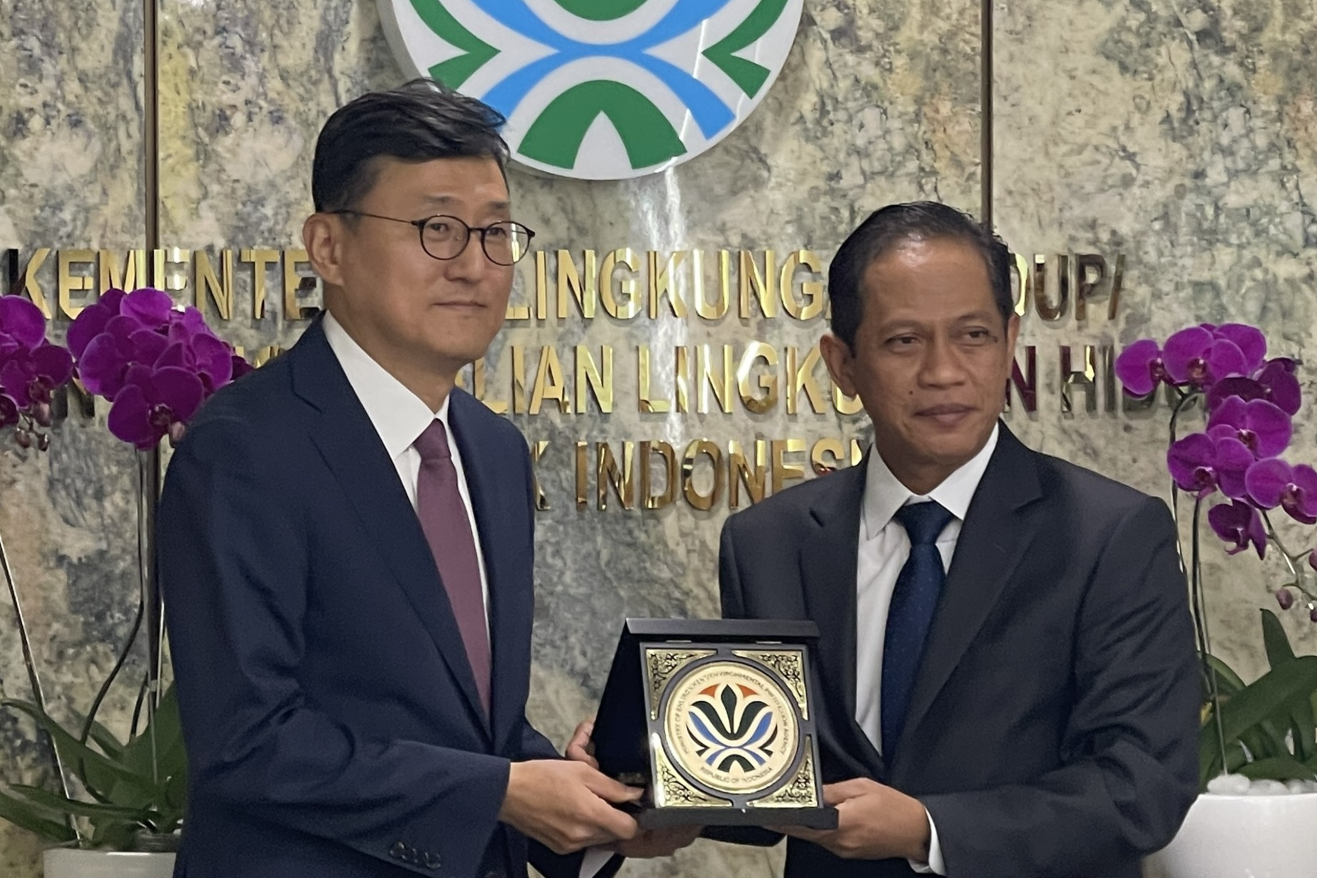 하니프(Hanif Faisol Nurofiq) 인도네시아 환경장관 면담