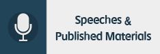 speeches & Published Materials