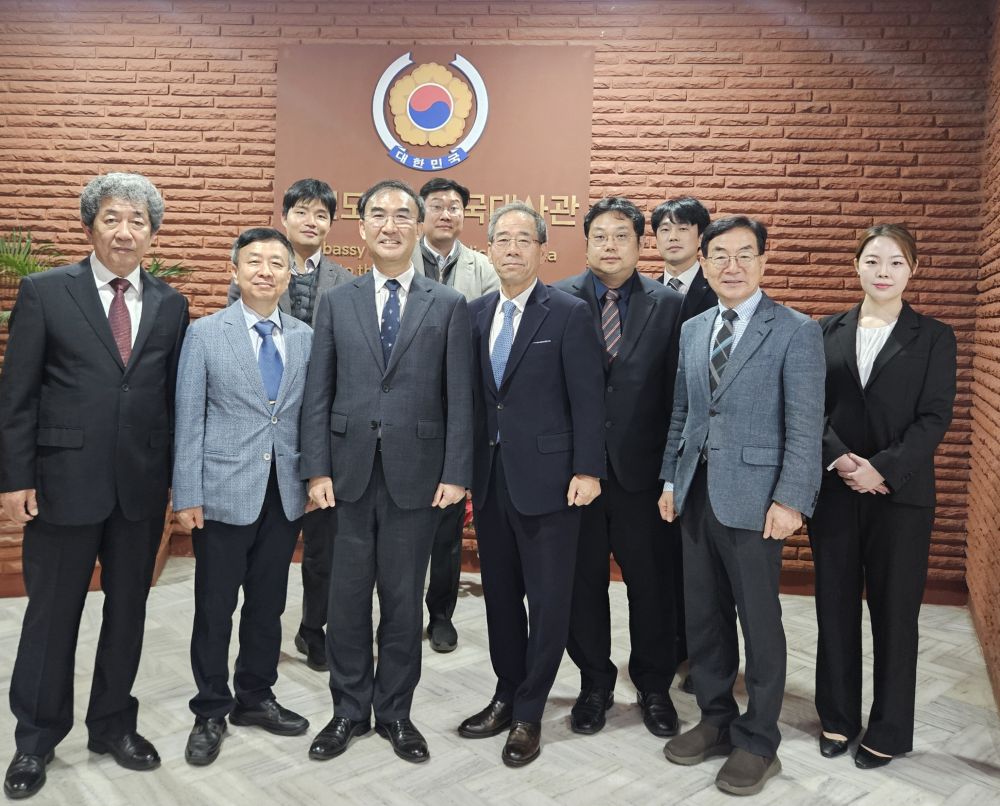 이성호 대사, 대한상공회의소∙︎한국직업능력연구원 출장단과 KOICA-NCERT 사업 협의 (1.12.)