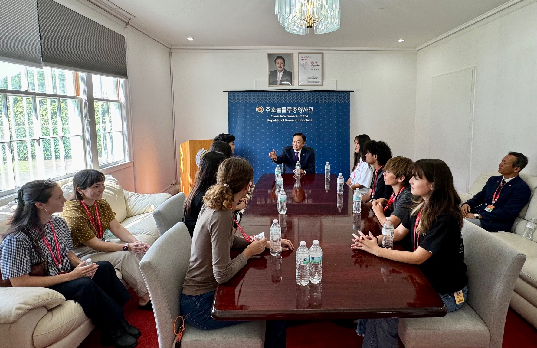 KoreaHawaii History Club's visit to our Consulate 상세보기Consul General's ActivitiesConsulate