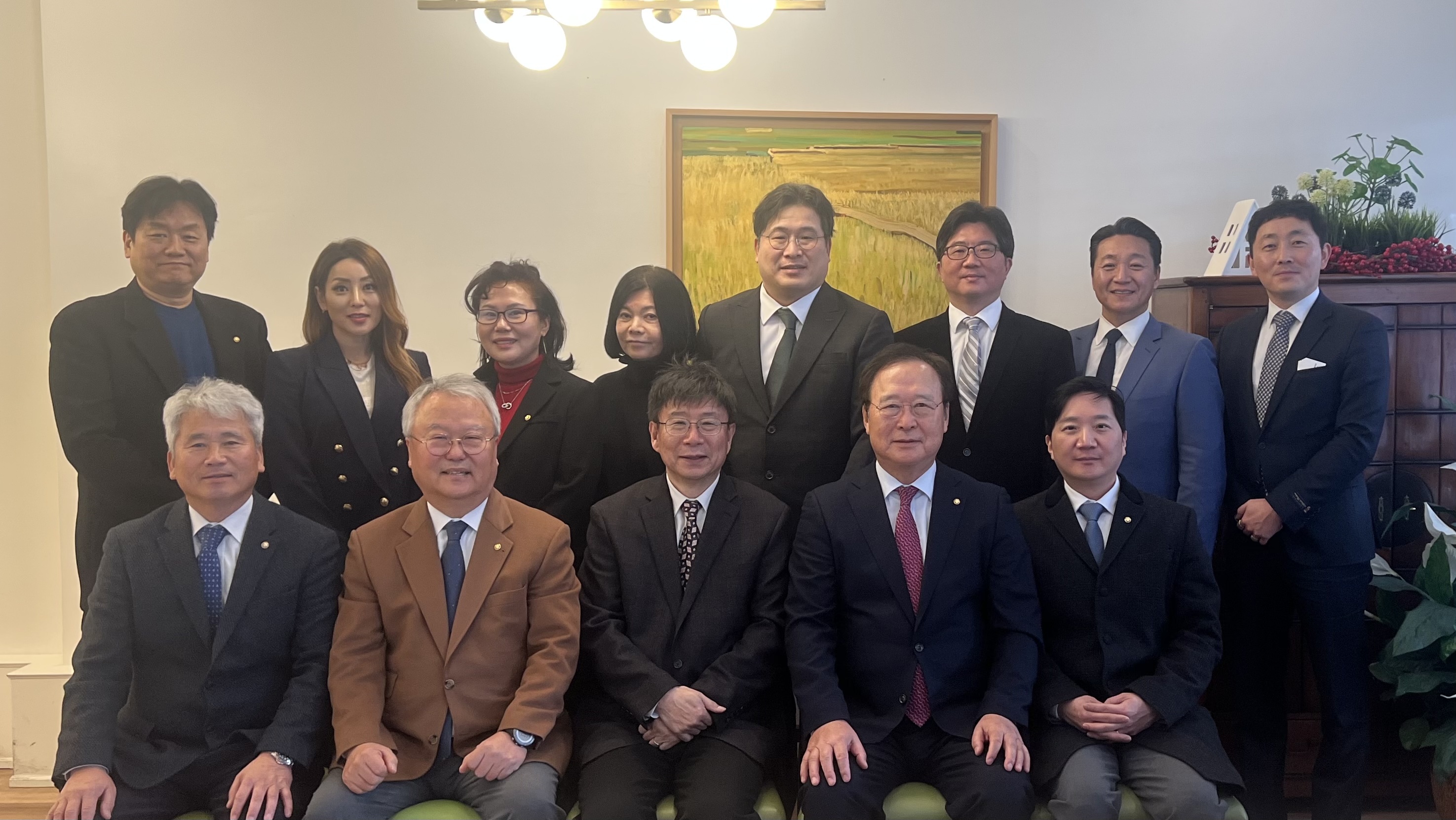 Meeting with the New York Chapter of the Peaceful Unification Advisory