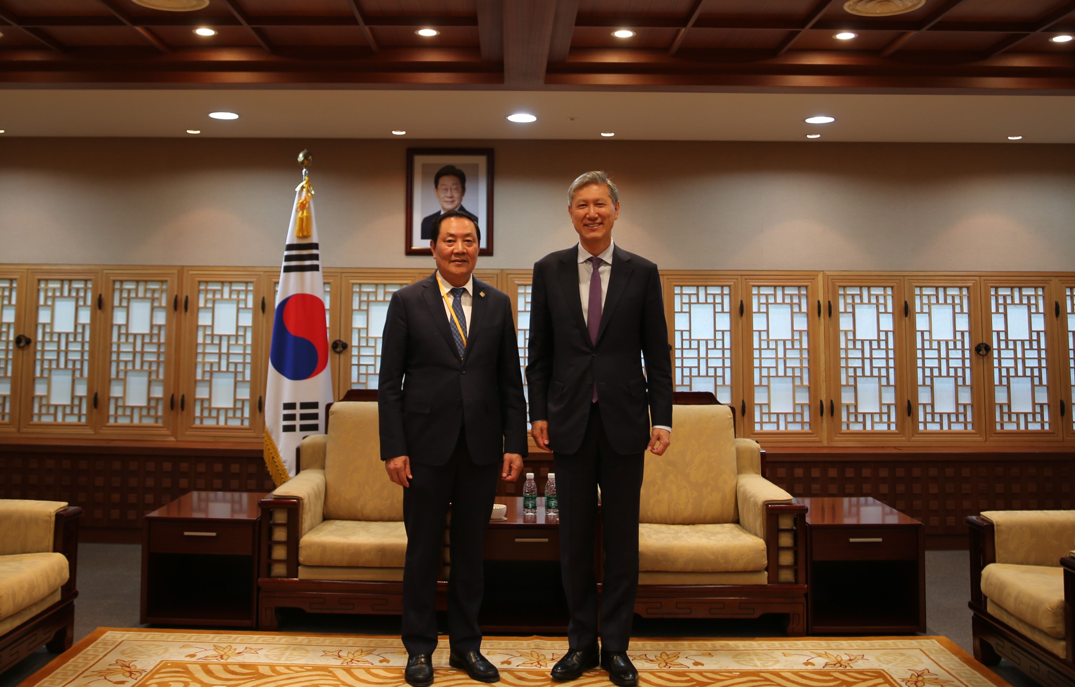 중국아주경제발전협회장 접견(11.10.)