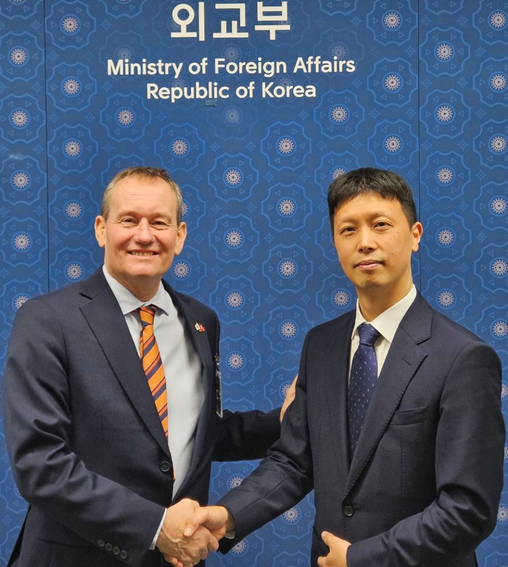 윤종권 외교전략정보본부장 직무대리, 덴마크 NATO·OSCE 의회연맹 대표단 면담
