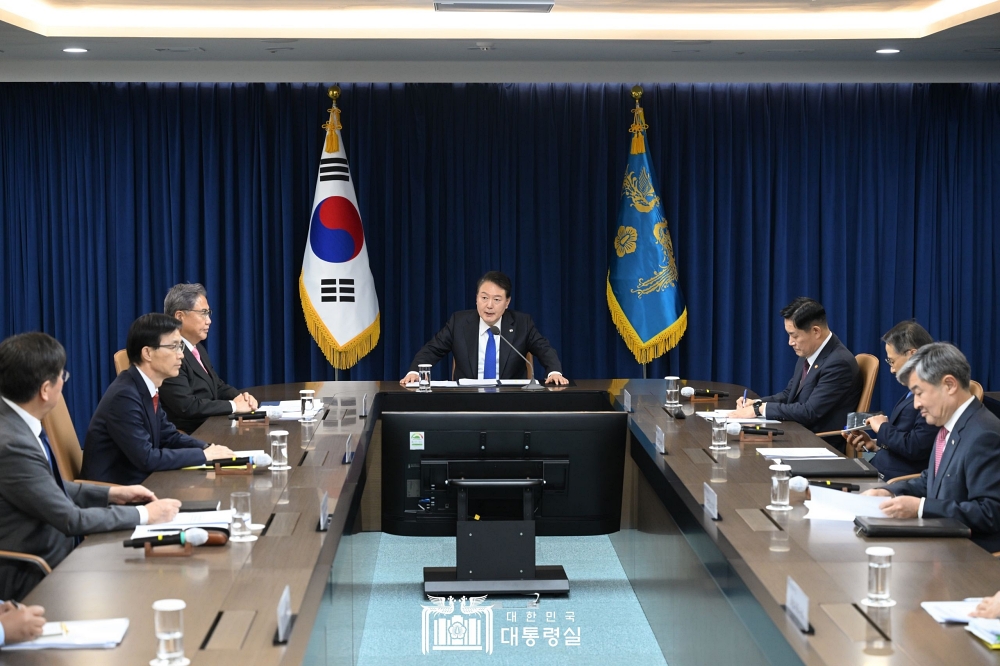 윤석열 대통령, 이스라엘-하마스 사태 관련 긴급 경제‧안보 점검회의 개최