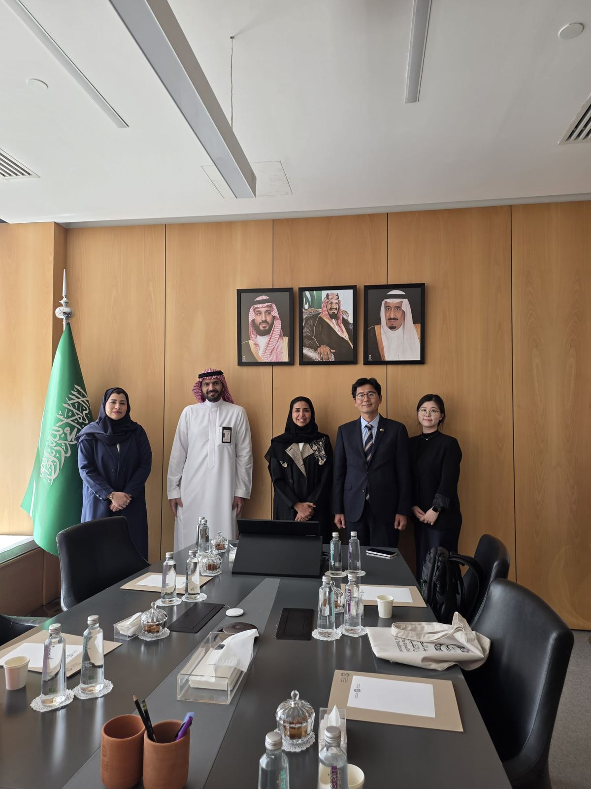 대사대리, 사우디 왕립전통예술원 방문 및 면담