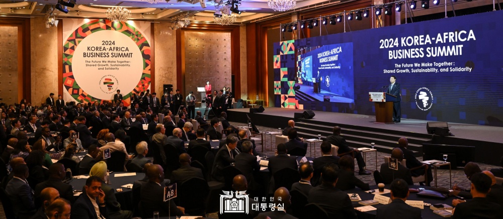 윤석열 대통령, 2024 한-아프리카 비즈니스 서밋 참석