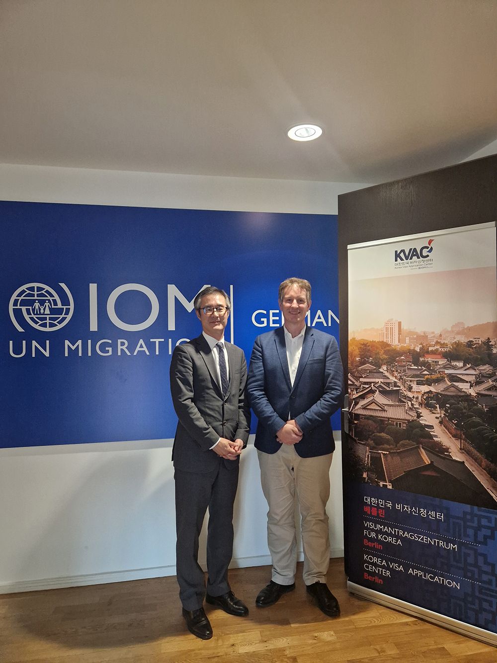 국제이주기구(IOM) 독일 대표부 면담