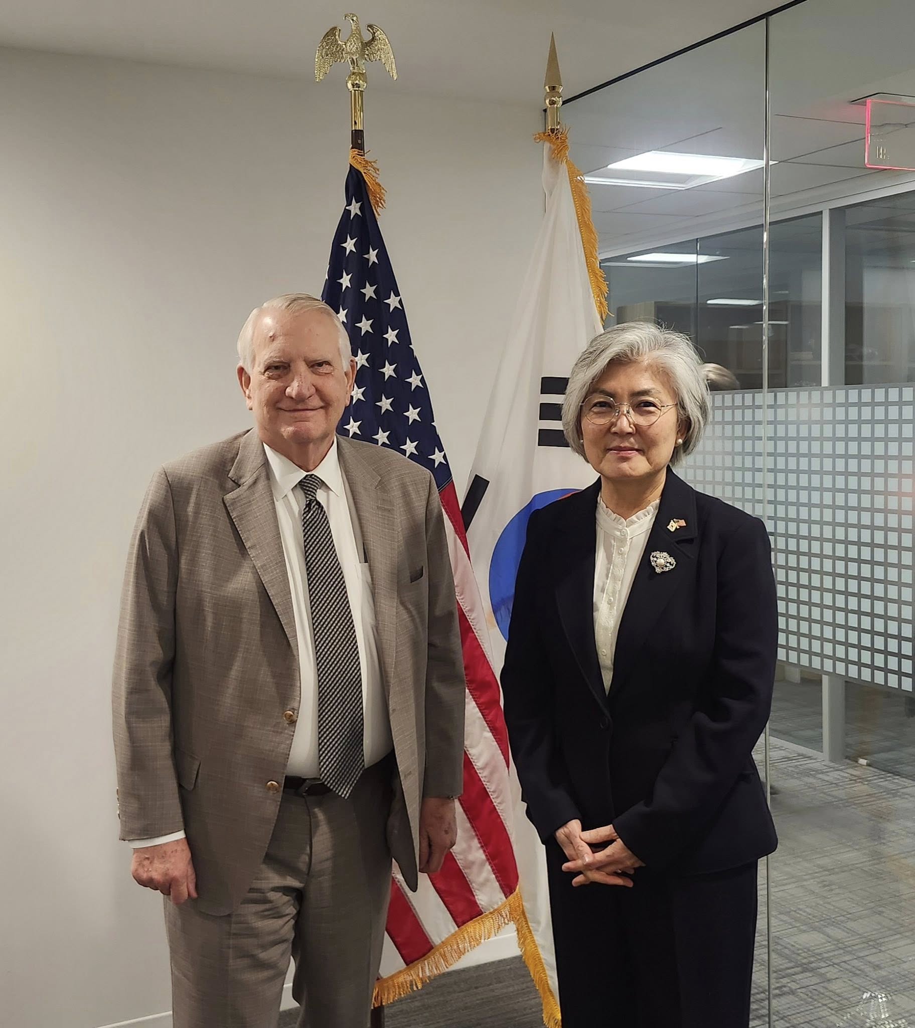 강경화 주미대사, 허드슨연구소 방문 (1.7)