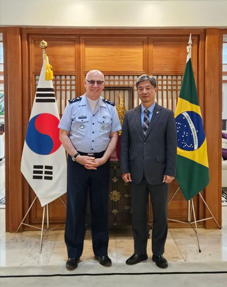 최영한 대사, 브라질 공군사령관 오찬(2.12.)