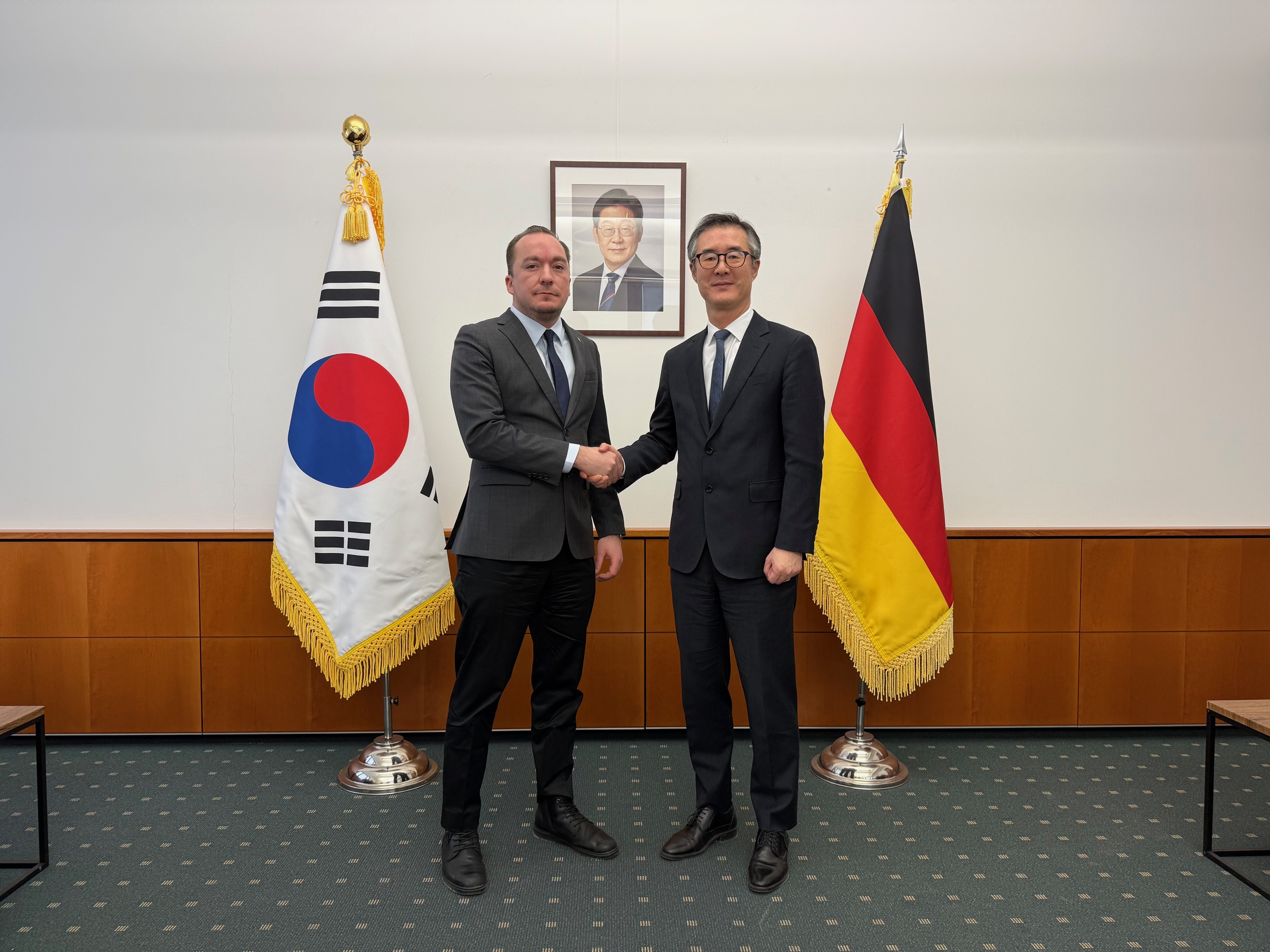 펠릭스 글렌크(Felix Glenk) 신임 한스 자이델 재단 한국사무소장 면담