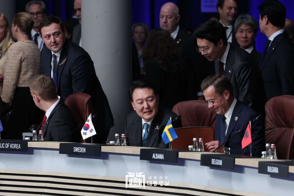 NATO 동맹국·파트너국 정상회의 윤석열 대통령 발언문