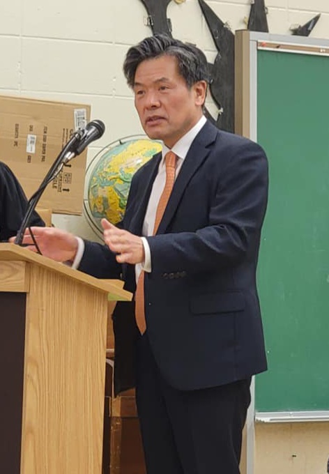 로드아일랜드주 Warwick시 Hoxsie 초등학교 태권도 과정 수료식 참석 상세보기|총영사관 활동사항 | 주보스턴 대한민국 총영사관 주보스턴... 