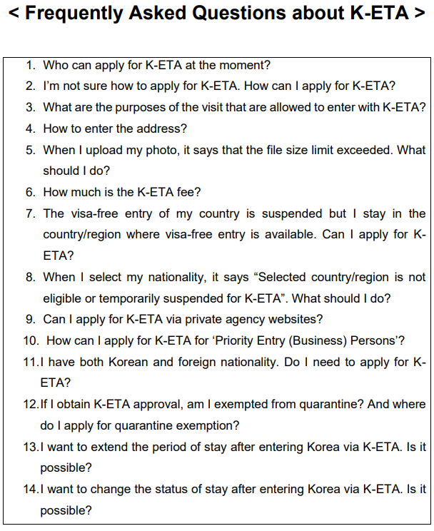 How to Apply for K-ETA