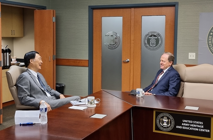 장원삼 총영사, Pat Toomey 펜실베니아주 연방상원의원 면담
