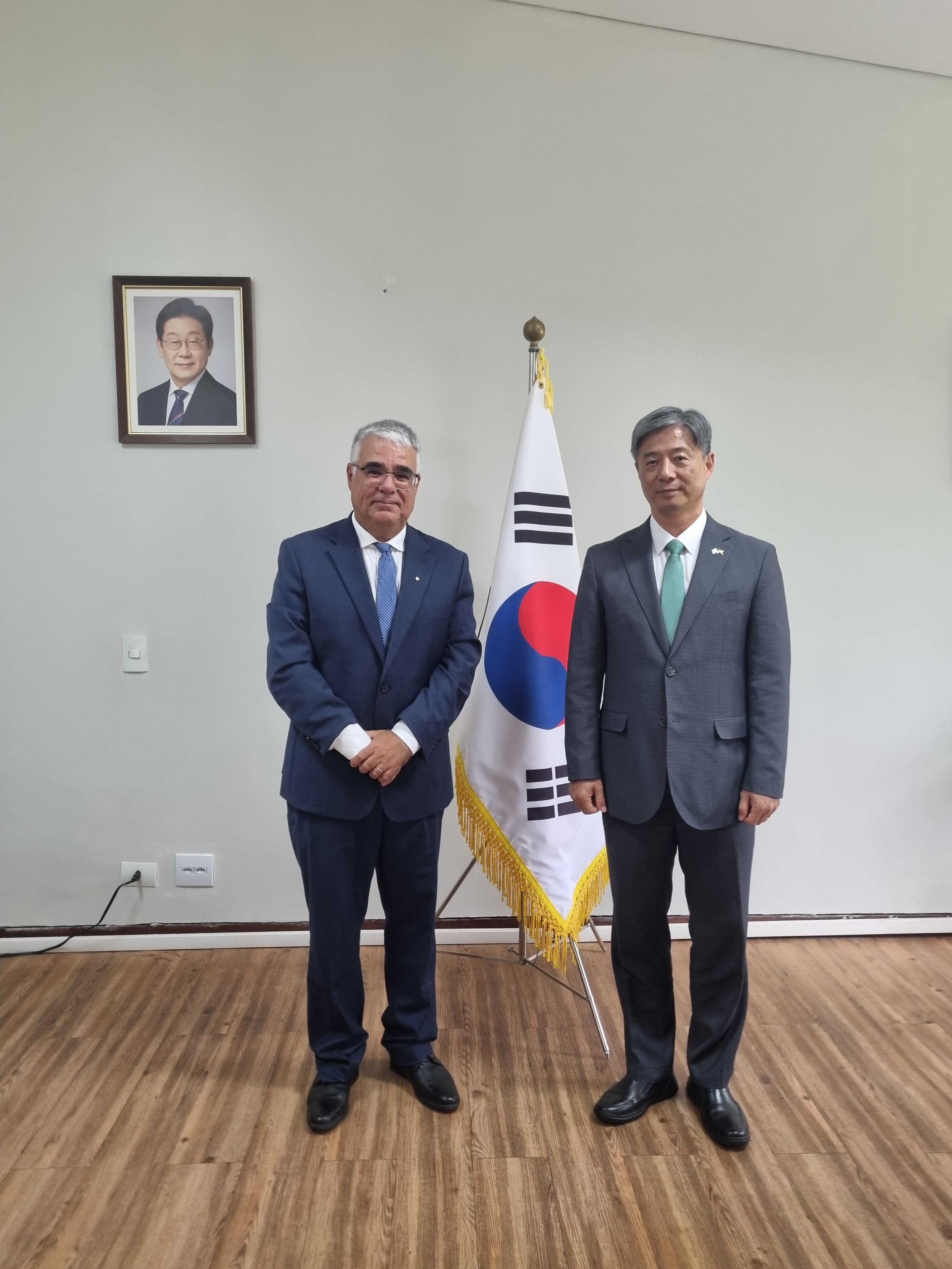 최영한 대사, Eduardo Girão 브라질 상원의원 면담(2.9.)