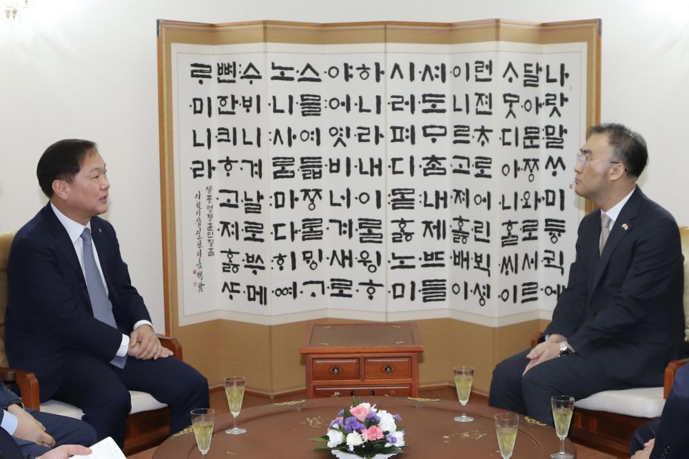 이성호 대사, HD한국조선해양 출장단과 한-인도 조선 협력 관련 논의 (1.28.)