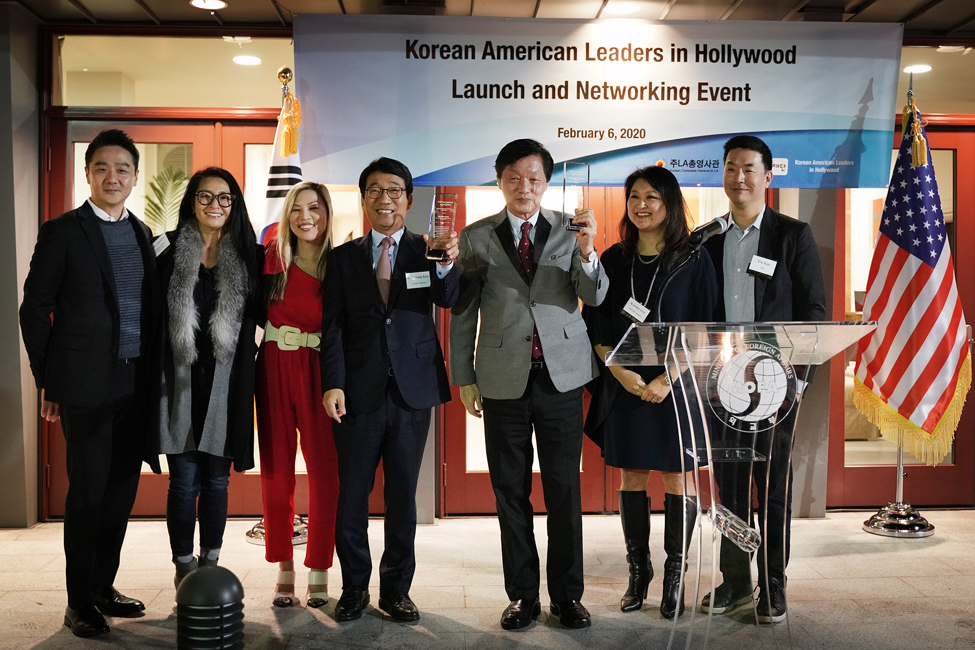 Korean American Leadership in Hollywood(KALH) Networking Event at Consul General's residence 상세