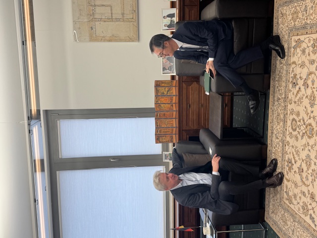 위르겐 보스(Jürgen Boos) 프랑크푸르트 국제도서전 대표 면담