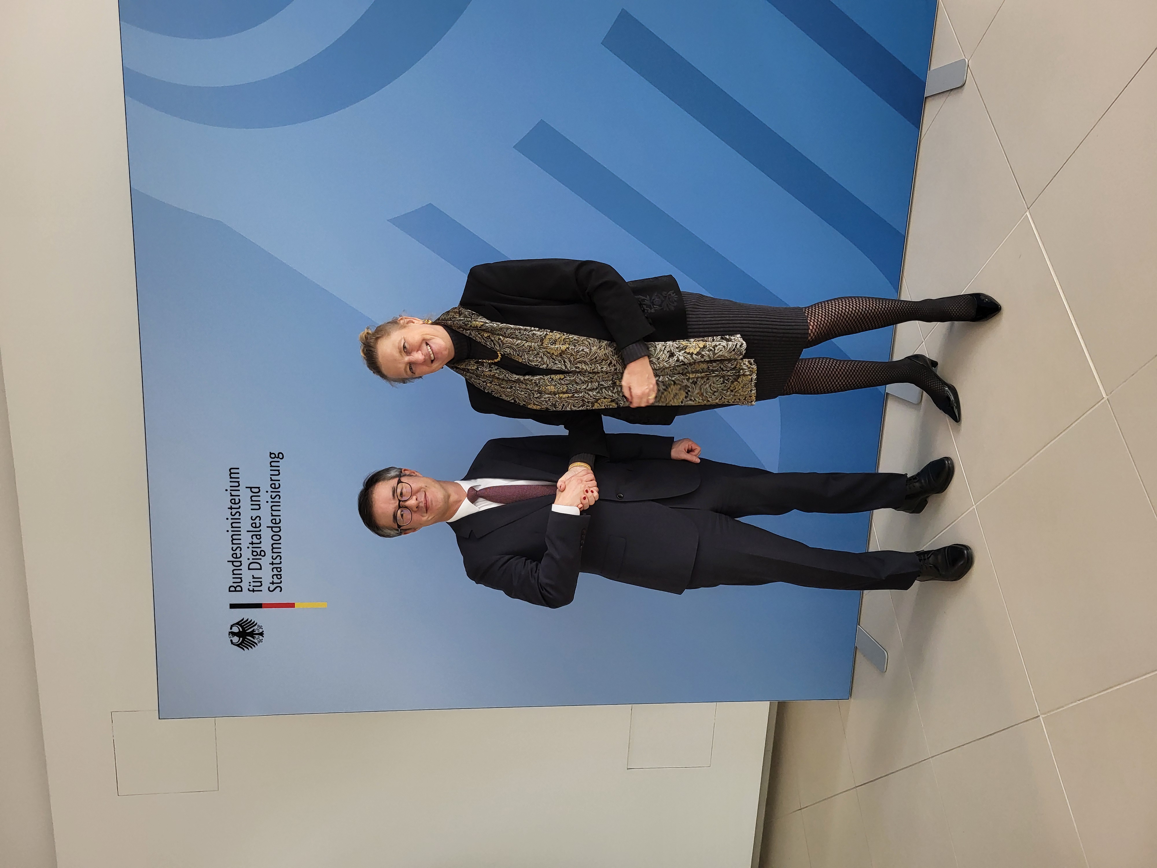 연방디지털국가현대화부 사무차관 면담