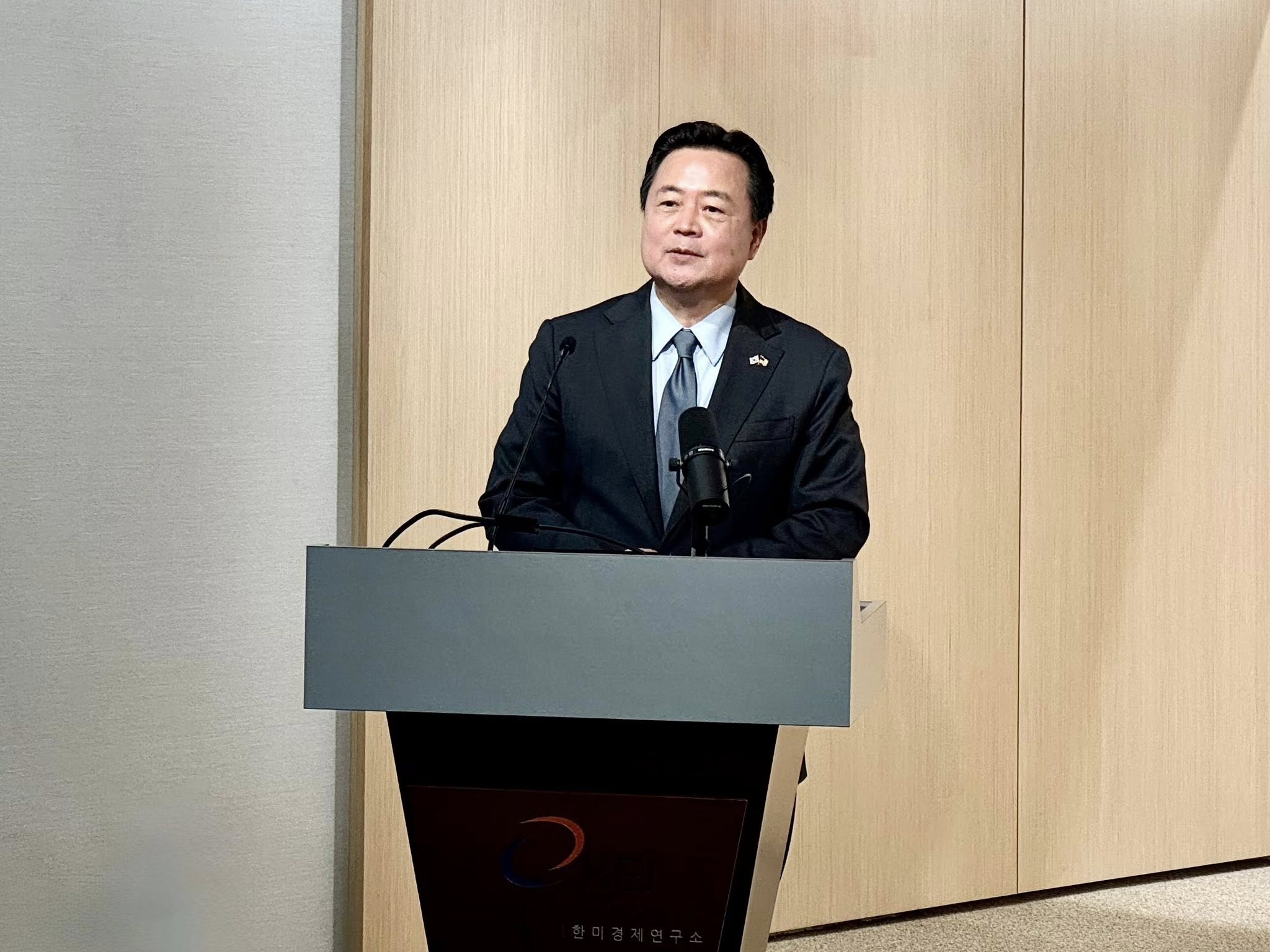 조현동 주미대사, 한미경제연구소(KEI) 주최 故 데이비드 스타인버그 교수 추모 리셉션 참석 (4.24)