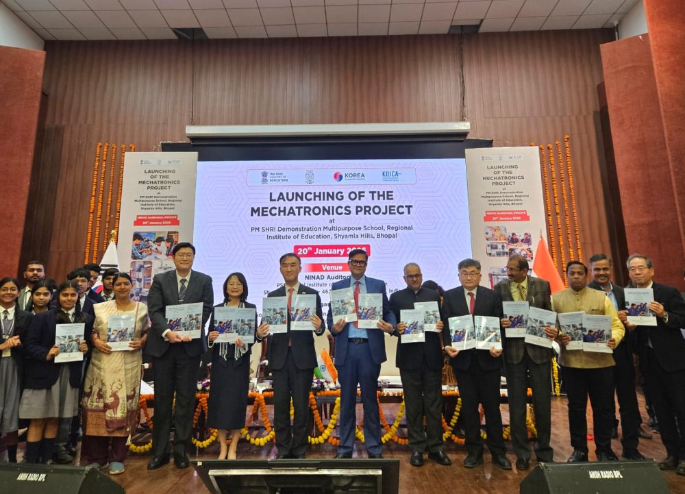 이성호 대사, 코이카(KOICA)-국가교육연구훈련위원회(NCERT) 직업기술 교육 역량강화사업 출범식 참석 (1.20.)