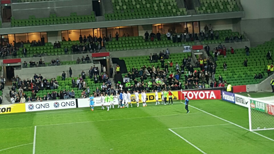 아시아 챔피언스 리그 전북 현대 모터스 FC 대 멜번 빅토리 경기 관람 상세보기|공관 활동사항 | 주호주연방 대한민국 대사관 멜번 분관... 